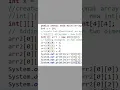 How to print elements in a two Dimensional Array in Java