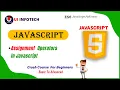 Assignment operators How to Use Assignment Operators Effectively JavaScript Crash course-class 13