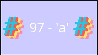 Bits Bytes and ASCII characters in JAVA Lecture - 8