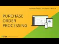 elDoc - Intelligent Document Processing Data capture from Purchase Order Use Case