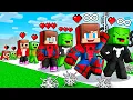 Download Lagu JJ en Mikey: SPIDER-MAN vs. VENOM Evolution Life Cycle Battle in Minecraft - Maizen