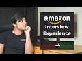Amazon Interview Experience Rejected then Accepted