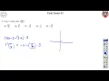 AP Calculus AB Final Multiple Choice Solutions