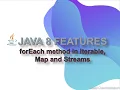 ForEach method Tutorial Usage in Collections Map and Stream - Java 8 features
