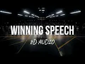 Winning Speech - Karan Aujla (8D AUDIO) New Punjabi Songs 2024