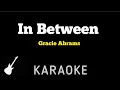 Download Lagu Gracie Abrams - In Between | Karaoke Guitar Instrumental