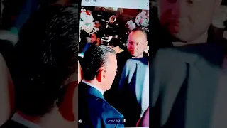 احمد وهبة و عمر المحبة ومصافحة بعض الضيوف 