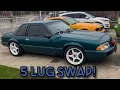 5 LUG SWAPPING MY 93 FOXBODY