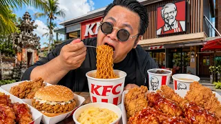 ผมกินทุกเมนู KFC บาหลี ประเทศอินโดนีเชีย