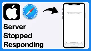 Fixed Safari Couldn T Open The Page Because The Server Stopped Responding 