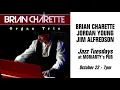 Jazz Tuesdays featuring Brian Charette, Jim Alfredson, Jordan Young (10/22/19)