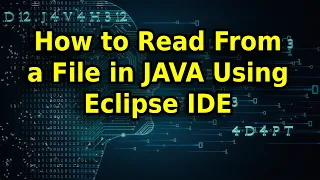 How to Read From a File in Java Using Eclipse IDE