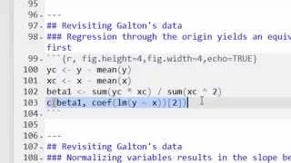 01 03 Part 2 of 3 Least squares for linear regression code example