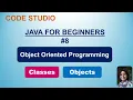 Java Programming For Beginners in Hindi 8 - Classes and Objects OOP With Practical Example
