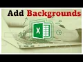 How to Add Pictures and Backgrounds into Microsoft Excel - 2021 Tutorial