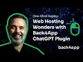 One-Click Deploy Web Hosting Wonders with ChatGPT