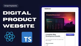 React Fullstack App Tutorial Build a personal digital store with TypeScript AirCode Stripe
