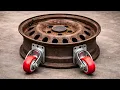 Lagu EXTREMELY POWERFUL!!! A Brilliant Idea Using Old Wheel Rims