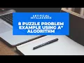 8 Puzzle Problem Using A algorithm