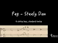 Steely Dan - Peg [BASS COVER] - with notation and tabs