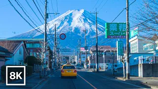 Mount Fuji Dawn Drive / 8K 60fps HDR / Chill Lofi Beats