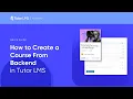 How to create an online course on WordPress with Tutor LMS