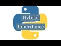 program for Hybrid Inheritance in python