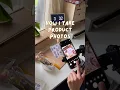 How I take product photos for my sticker stationery business
