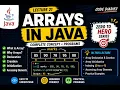 Arrays in Java Introduction to Arrays Declaration Creation Initialization Java Course