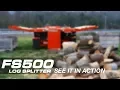 FS500 2-Way Wood Splitter in Action Wood-Mizer