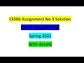 Cs506 assignment no 3 solution spring 2021 part2