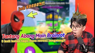 Tantang Abang 3 Ronde Di Brainrot, Kick A Luck Block... Sampe Nyerah!