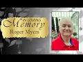 Roger Myers Funeral
