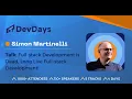 Simon Martinelli Full-stack Development is Dead Long Live Full-stack Development