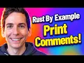 Rust By Example Print Comments