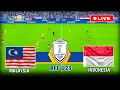 Download Lagu LIVE 🔴INDONESIA vs MALAYSIA  Hari Ini | ASEAN Championship AFF U-23 2025 | Virtual Match