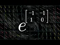 How and why to raise e to the power of a matrix DE6
