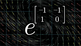 How and why to raise e to the power of a matrix DE6