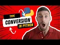 Python Understanding Type Conversion for Beginners