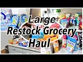Restock Large Grocery Haul Dollar General Family Dollar Ramey s IGA