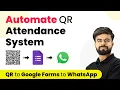 How to Automate QR Attendance System Pabbly Connect Automation