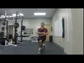 Plate Crossover Lunge