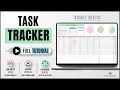 Task Tracker Template Google Sheets Tutorial Organize Your Tasks Step by Step