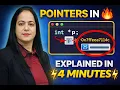 Pointers in C Explained in 4 Minutes