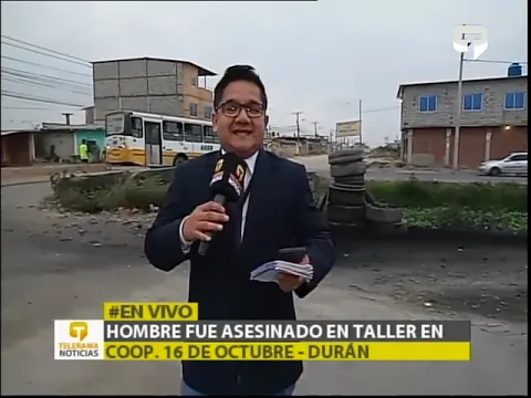 Hombre asesinado en taller en Coop -16 de octubre - Durán