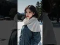 Download Lagu [4K] AI ART LOOKBOOK AMAZING COLLECTION‐Asian The Beautiful Winter Girl #shorts