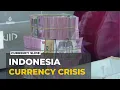 Indonesian currency slides Inflation makes it harder for people to afford food