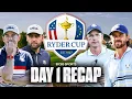 2025 Ryder Cup RECAP Europe wins BOTH sessions USA falls flat in front of home crowd on Day 1