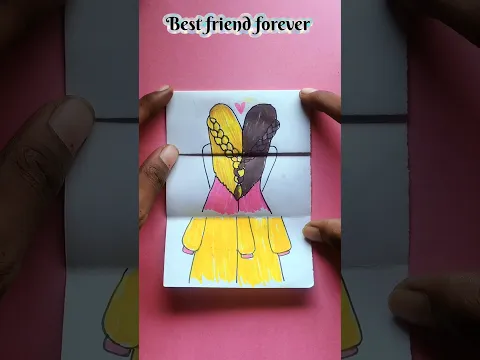 Best friend forever 🫂❤️‍🩹 #shorts #viral #trending #drawing #art #bestfriend #friends #love