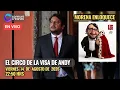 LAS REACCIONES A LA CARTA DE ANDY POR PERDER SU VISA